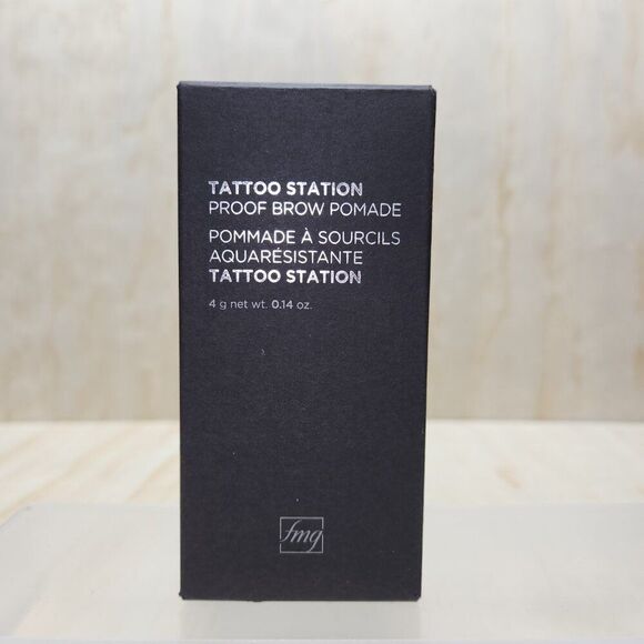 NIB Avon fmg Tatoo Station Proof Brow Pomade Dark Brown  0.14 oz - Picture 2 of 6
